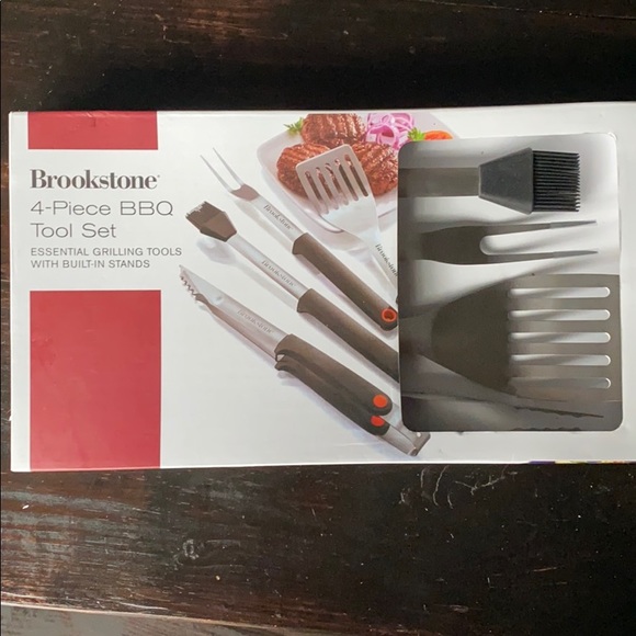 Brookstone Other - Brook stone 4-Piece BBQ Tool Set